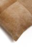 Tan Cowhide Throw Pillow - 18"