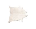 5' X 7' Off White Cowhide Print Area Rug