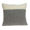 Transitional Tan Accent Pillow Cover With Poly Insert - 20" x 20"