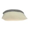 Transitional Tan Accent Pillow Cover With Poly Insert - 20" x 20"