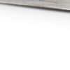 White and Natural Wood Indoor Outdoor Tray With Handles - 35"