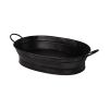 Black Metal Basket - 14"