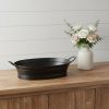 Black Metal Basket - 14"