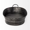 Black Metal Basket - 14"