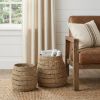 Brown Wicker Baskets - Set of Two