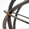 Black Metal Tabletop Sculpture - 10"