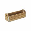 Brown Solid Wood Organizer Box - 14"