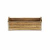 Brown Solid Wood Organizer Box - 14"