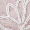 Blush Floral Embroidered Window Panels - Set of Two - 84"