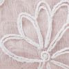 Blush Floral Embroidered Window Panels - Set of Two - 84"