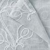 Silver Boho Embroidered Window Panels - Set of Two - 84"