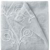 Silver Boho Embroidered Window Panels - Set of Two - 84"