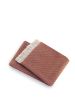Terra Cotta Woven Cotton Plush Throw Blanket - 70" X 55"