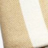 Plush Multi Beige Plaid Throw Blanket with Tassels