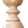 Natural Floor Solid Wood Candle Holder - 29"