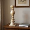 Natural Floor Solid Wood Candle Holder - 29"
