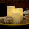 Ivory Flameless Indoor Outdoor Pillar Candle - 5"