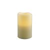 Ivory Flameless Indoor Outdoor Pillar Candle - 5"