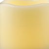 Ivory Flameless Indoor Outdoor Pillar Candle - 5"