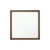 Square Wood Framed Accent Mirror - 40"