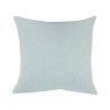 Blue Cotton Throw Pillow - 18"