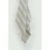 Charcoal Woven 100% Cotton Throw Blanket