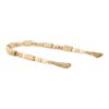Brown Wood Beads And Rope Decorative Tassel - 40"