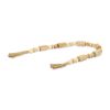 Brown Wood Beads And Rope Decorative Tassel - 40"