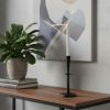 Black Metal Tabletop Taper Candlestick - 11"