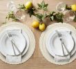 Set of 6 Boho Braided Bordered Round Placemats, 15" (Ivory)