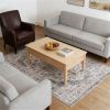 Light Blue Area Rug - 4x6