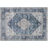 4x6 Vintage Blue Area Rug