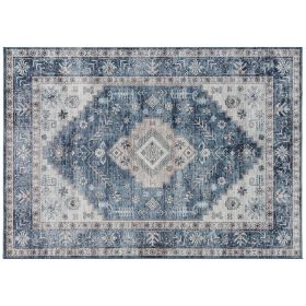 4x6 Vintage Blue Area Rug