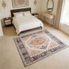 Bohemian Tawny Brown Area Rug - 4' x 6'
