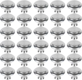 30 Packs Kitchen Cabinet Knobs Brushed Nickel Silver-Pull Hardware Handle,Drawer knobs for Kitchen Cupboard Door