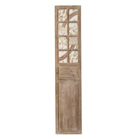 15x73.2" Wooden Decorative Panel, Decorative Wall Sculpture