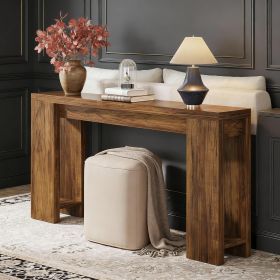 Wood Console Table, Farmhouse Sofa Table Entryway Table