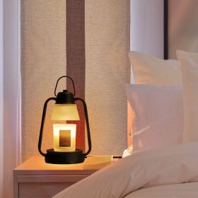 Dimmable Electric Wax Melt Candle with 2 Bulbs Warmer Lamp