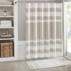 Shower Curtain with 3M Treatment Taupe 72x72"