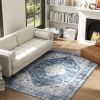 4x6 Vintage Blue Area Rug