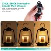 Dimmable Electric Wax Melt Candle with 2 Bulbs Warmer Lamp