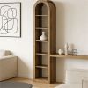 Natural Arched Bookshelf