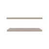 Floating Shelf Dallas, Living Room, Taupe