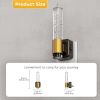 2 Pack Dimmable LED Amber Candle Night Light with Dusk to Dawn Sensor