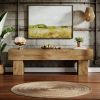 Farmhouse TV Stand, Media Console Table Entertainment Center