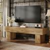 Farmhouse TV Stand, Media Console Table Entertainment Center