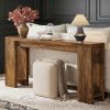 Wood Console Table, Farmhouse Sofa Table Entryway Table