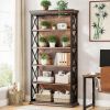 6-Story 180cm Bookshelf Etagere for Home Office - Multi-Functional Storage Solution