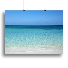 Atlantic Ocean Canvas Print or Poster (Type: Poster Print, size: 32" x 24" / 80cm x 60cm (approx))