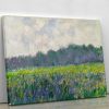 Field of Yellow Irises by Monet Canvas Print or Poster